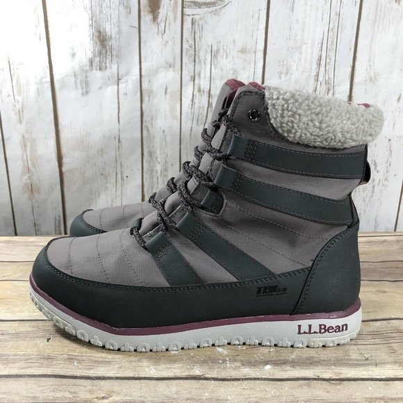 L.L. Bean Tek 2.5 Waterproof Ultralight Insulated Boots Womens Size 10 Outdoors - Picture 3 of 12